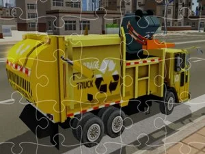 A Fun-Filled Guide to the Cartoon Garbage Trucks Jigsaw Game