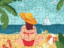 Summer Beach Jigsaw Game: A Fun and Relaxing Puzzle Experience